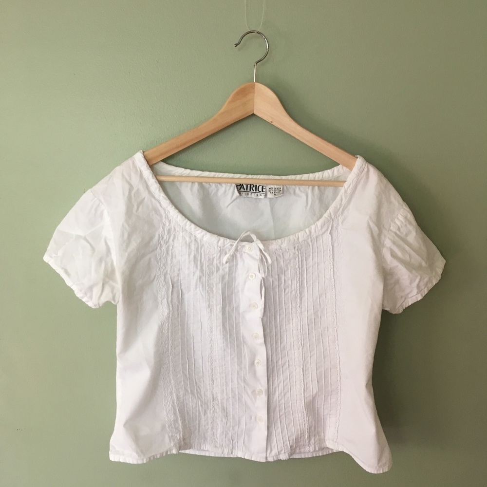 Vintage Boho Poet Blouse